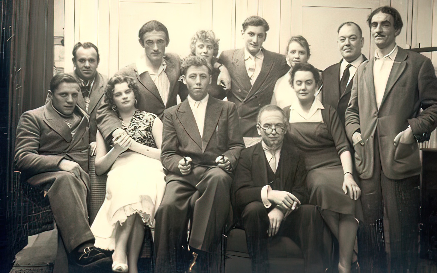 1958 Dichter en boef groep.jpg